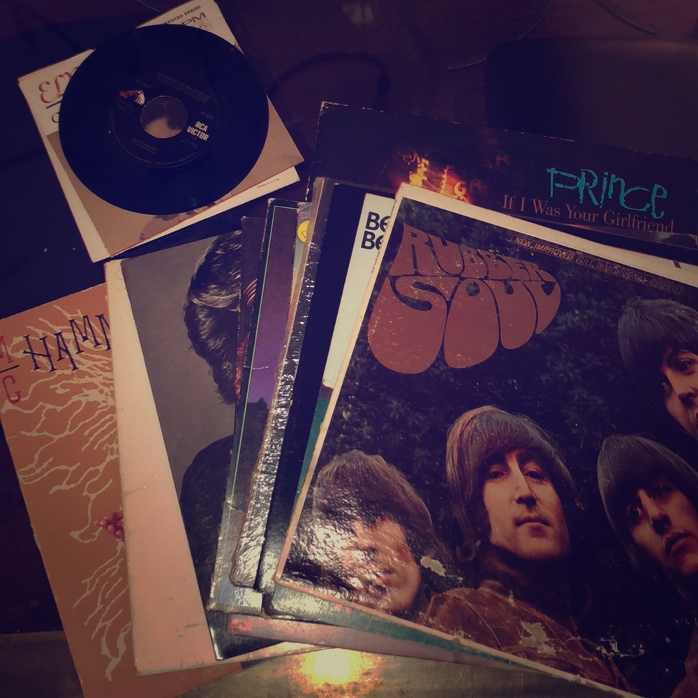 12 mystery bundle 12” records with two 45s